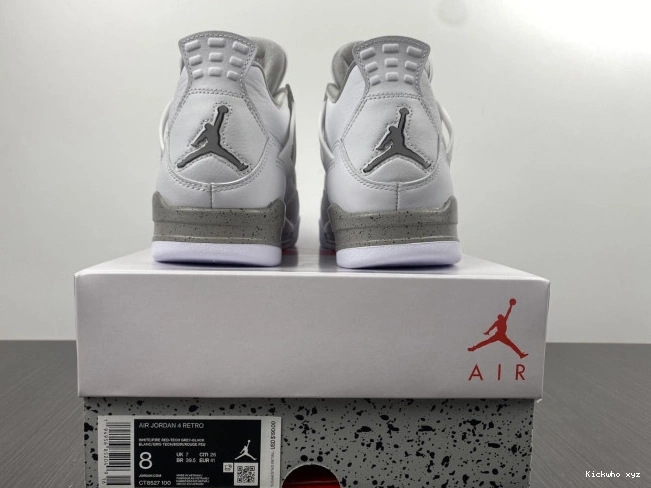 White 4 Oreo Retro (2021) CT8527-100 Jordan 0818